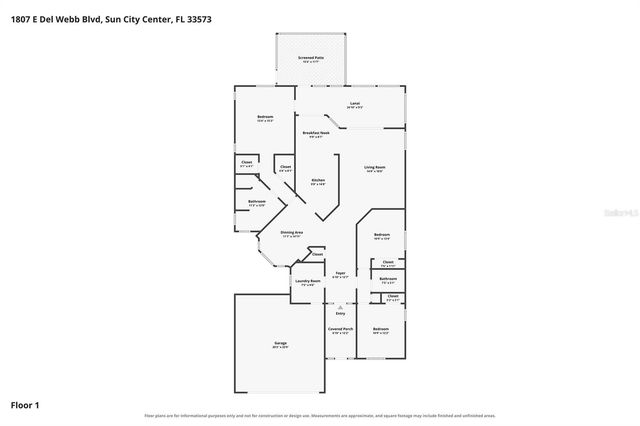 1807 E DEL WEBB BOULEVARD, Sun City Center, FL 33573