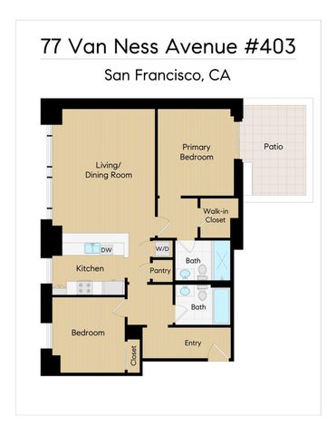 77 Van Ness Avenue 403, San Francisco, CA 94102