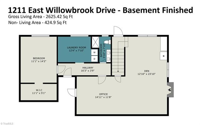 1211 E Willowbrook Drive, Burlington, NC 27215