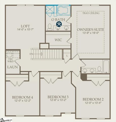 1349 Willow Ridge Way Lot 42, Spartanburg, SC 29307