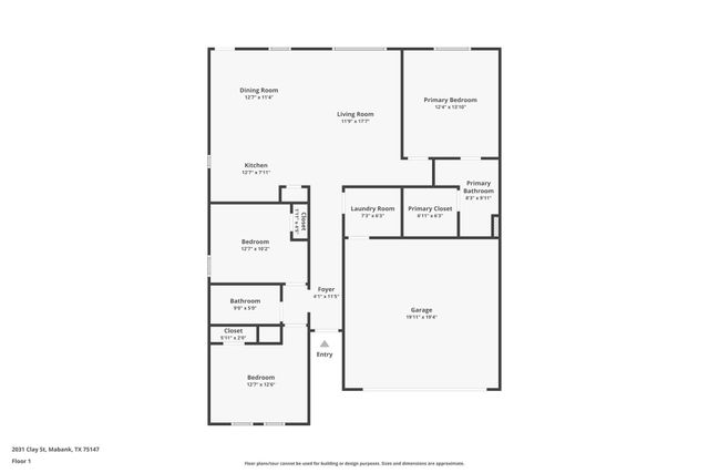 2031 Clay Street, Mabank, TX 75147