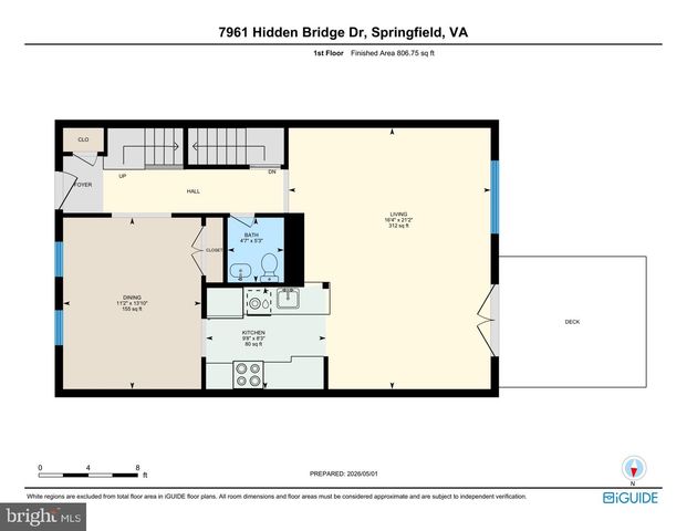 7961 HIDDEN BRIDGE DR, Springfield, VA 22153