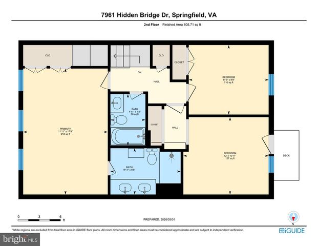7961 HIDDEN BRIDGE DR, Springfield, VA 22153