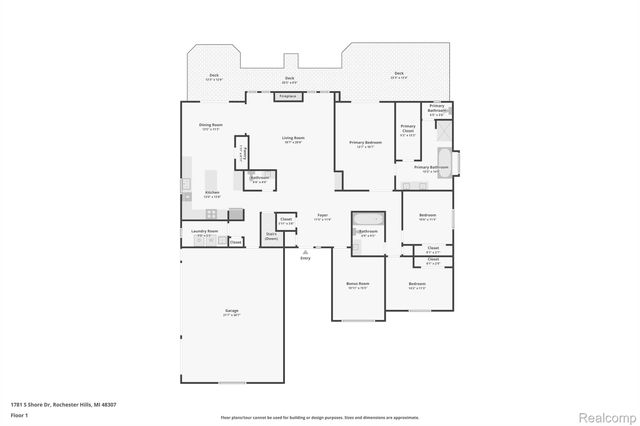 1781 S Shore Drive, Rochester Hills, MI 48307
