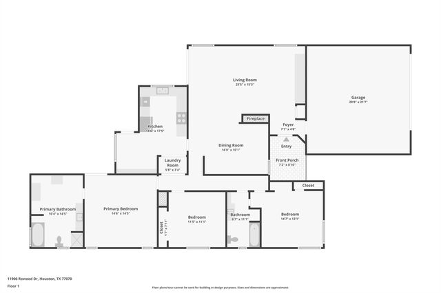 11906 Rowood Drive, Houston, TX 77070