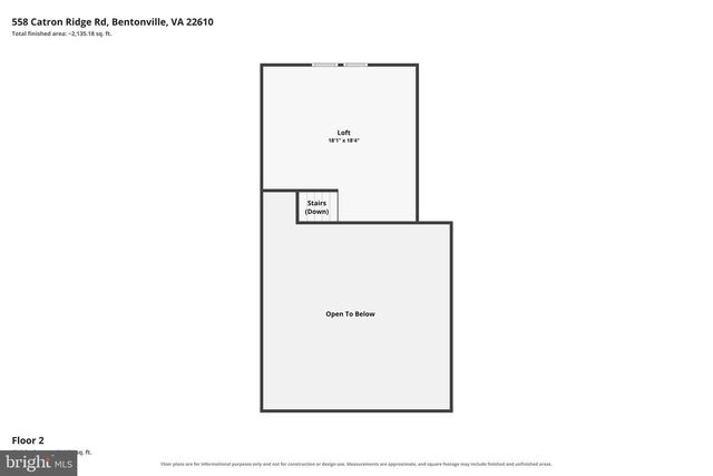 558 CATRON RIDGE RD, Bentonville, VA 22610