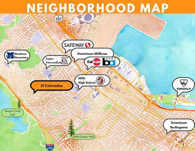21 Colorados Drive, Millbrae, CA 94030