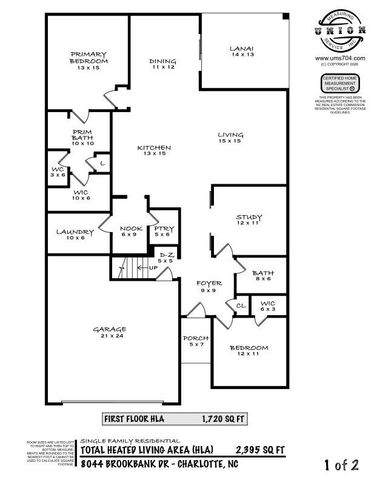 8044 Brookbank Drive, Charlotte, NC 28269