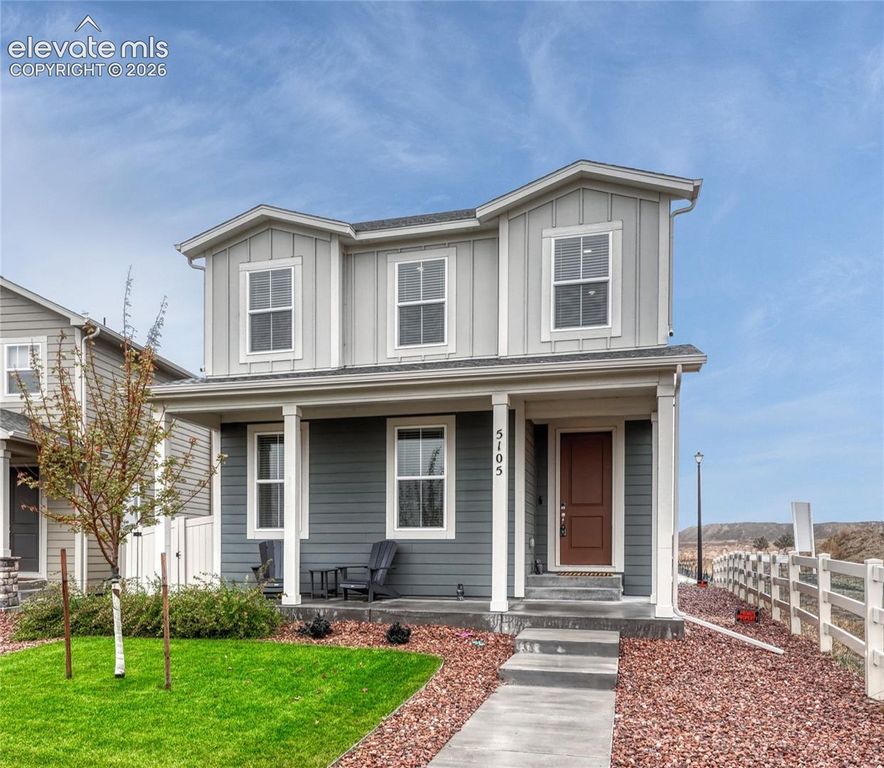 5105 Beartrack Point, Colorado Springs, CO 80925 — exterior
