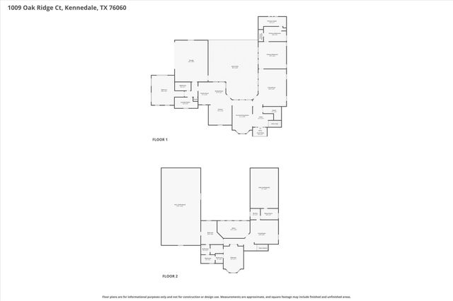 1009 Oak Ridge Court, Kennedale, TX 76060