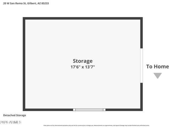 20 W SAN REMO Street, Gilbert, AZ 85233