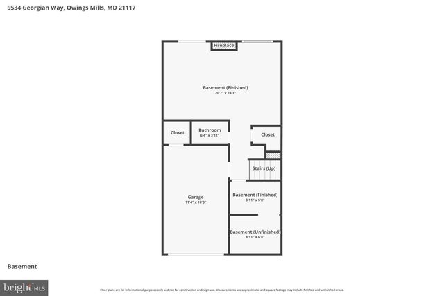 9534 GEORGIAN WAY, Owings Mills, MD 21117