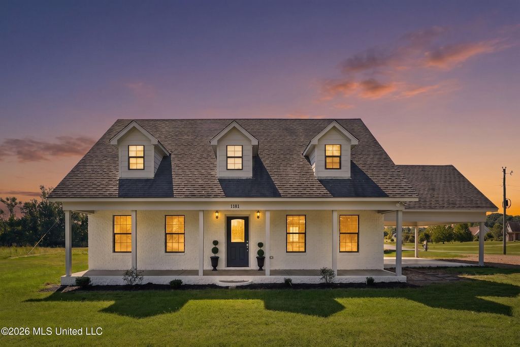 1181 Egypt Creek Road, Sarah, MS 38665 — exterior