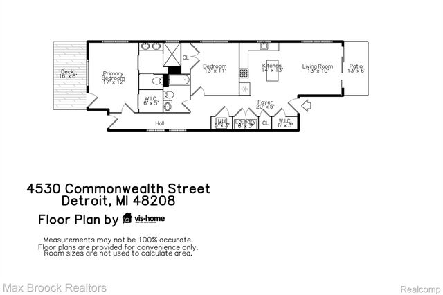 4530 Commonwealth Street 1, Detroit, MI 48208