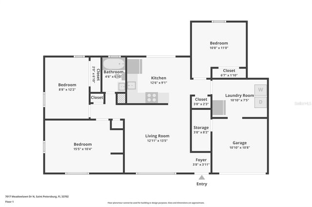 7017 MEADOWLAWN DRIVE N, St Petersburg, FL 33712