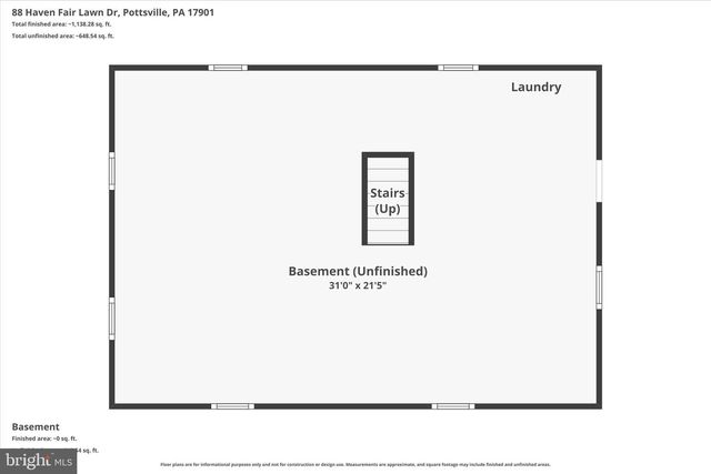 88 HAVEN FAIR LAWN DR, Pottsville, PA 17901