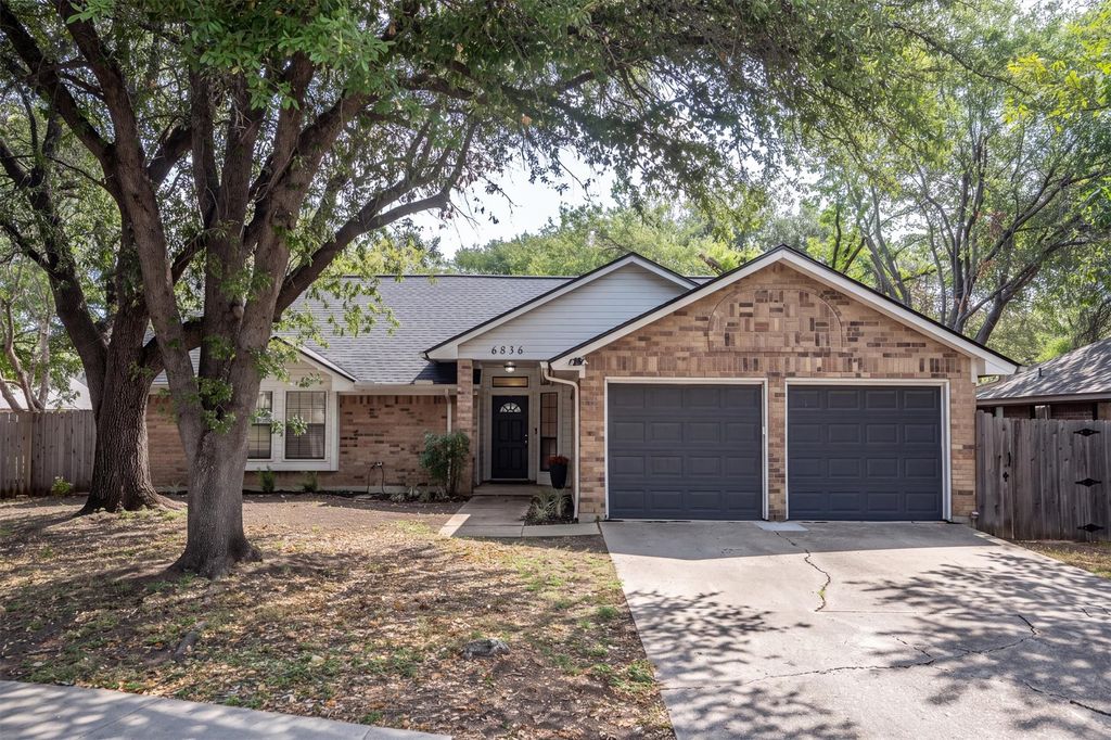 6836 Megan Lane, North Richland Hills, TX 76182 — exterior