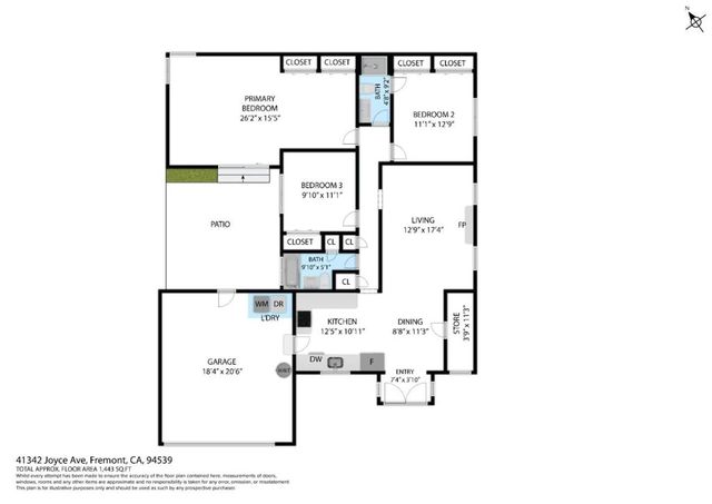41342 Joyce Avenue, Fremont, CA 94539