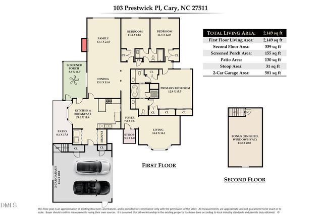 103 Prestwick Place, Cary, NC 27511