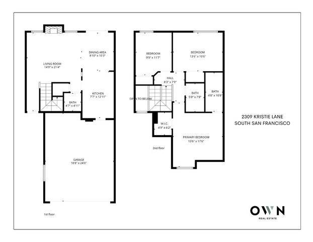 2309 Kristie Lane, South San Francisco, CA 94080