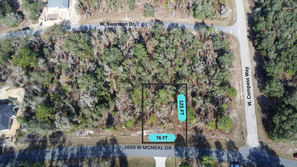 1655 W MCNEAL DRIVE, Citrus Springs, FL 34434