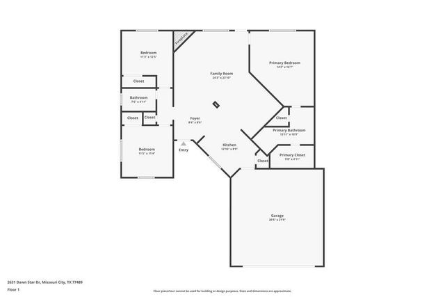 2631 Dawn Star Drive, Missouri City, TX 77489