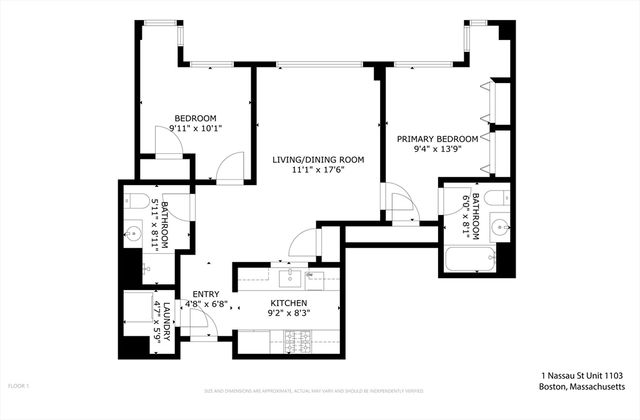 1 Nassau St 1103, Boston, MA 02111