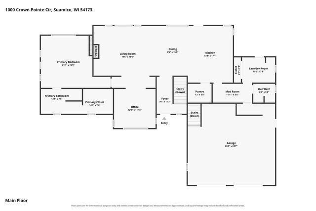 1000 CROWN POINTE CIRCLE, Suamico, WI 54173