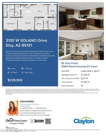 3310 W ROMANA Drive, Eloy, AZ 85131