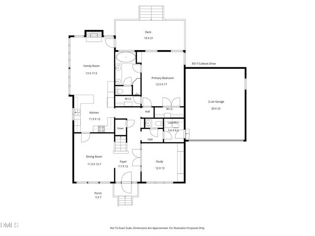 8517 Caldbeck Drive, Raleigh, NC 27615