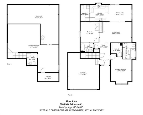 5200 NW Primrose Court, Blue Springs, MO 64015