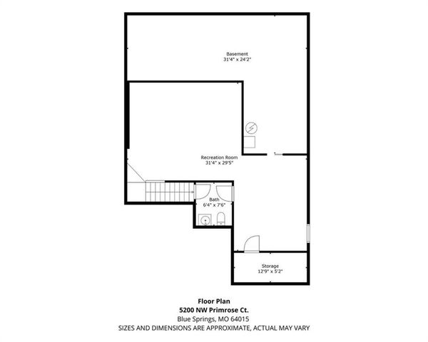 5200 NW Primrose Court, Blue Springs, MO 64015