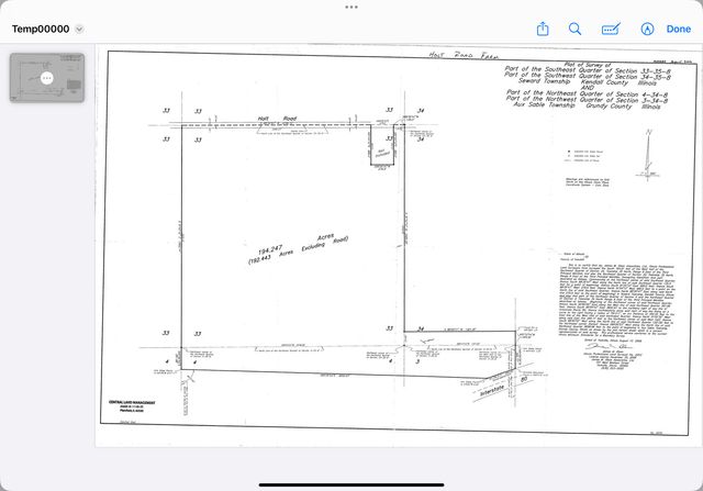 194 acres W Holt Road, Minooka, IL 60447