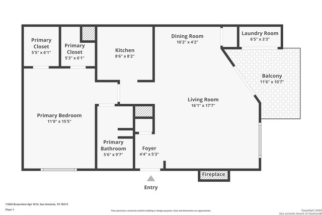 11843 Braesview Apt 1614, San Antonio, TX 78213