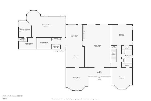 210 Daly Place, Mc Cormick, SC 29835