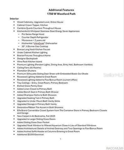 1750 W WESTFORD PATH, Hernando, FL 34442