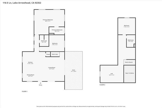 116 E, Lake Arrowhead, CA 92352