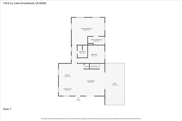 116 E, Lake Arrowhead, CA 92352