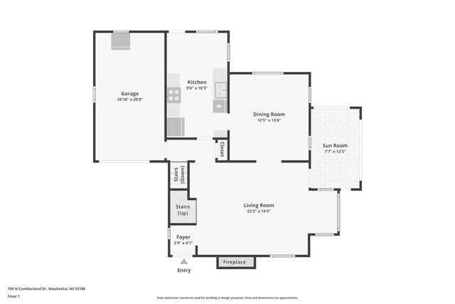 709 N Cumberland DRIVE, Waukesha, WI 53188