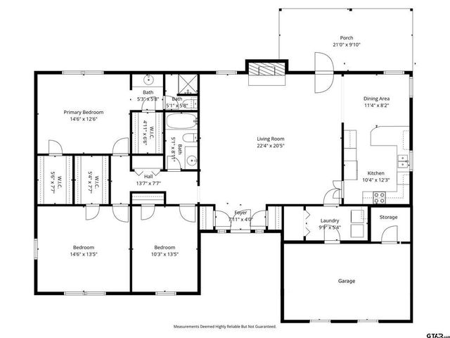 14202 Valley View Ridge, Tyler, TX 75709