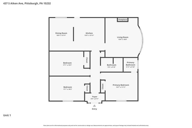 437 S Aiken Ave, Friendship Park, PA 15232