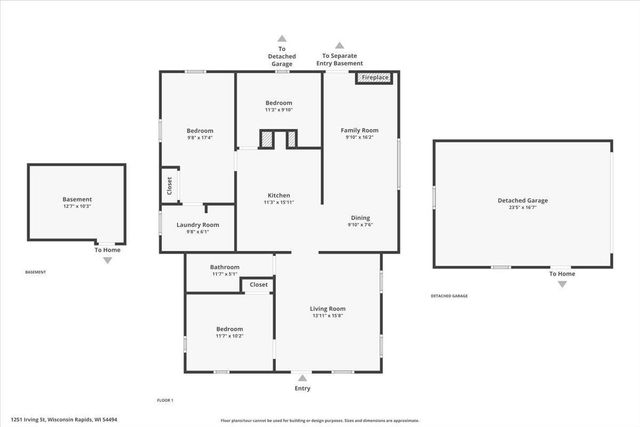 1251 IRVING STREET, Wisconsin Rapids, WI 54494