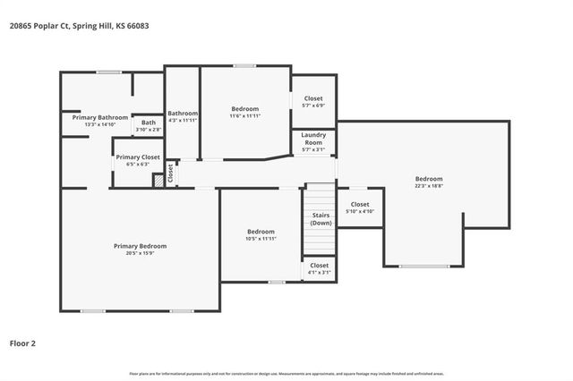 20865 Poplar Court, Spring Hill, KS 66083