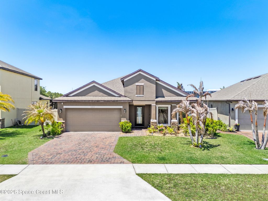 1243 Musgrass Circle, West Melbourne, FL 32904