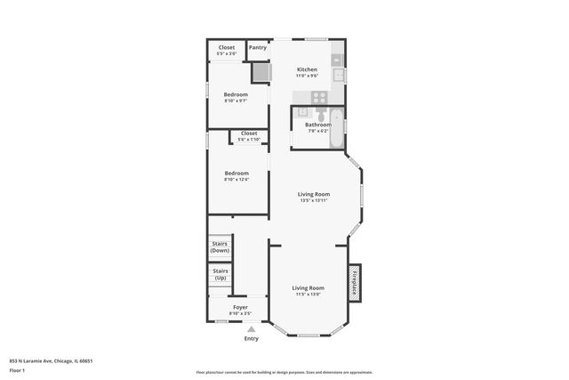 853 N Laramie Avenue, Chicago, IL 60651