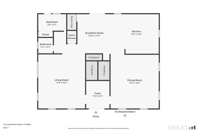 173 Long Hill Road, Andover, CT 06232