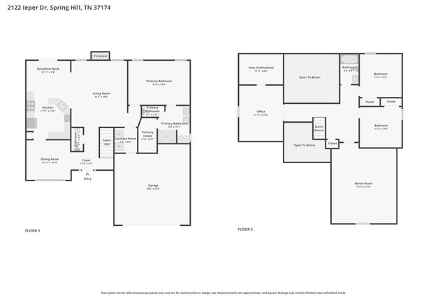 2122 Ieper Dr, Spring Hill, TN 37174
