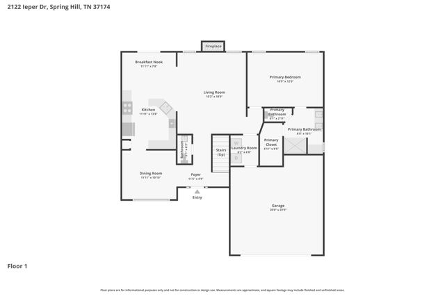 2122 Ieper Dr, Spring Hill, TN 37174