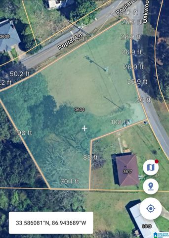 3604 POPLAR LANE, Adamsville, AL 35005