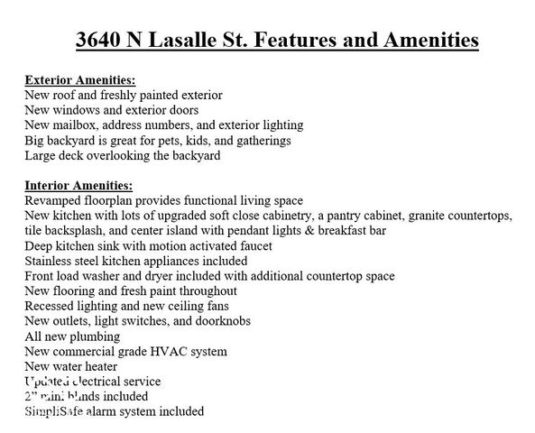 3640 N Lasalle Street, Indianapolis, IN 46218